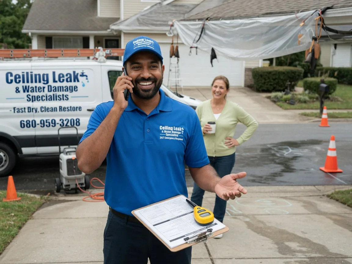 Ceiling Leak Cleanup Blossburg, PA FAQs